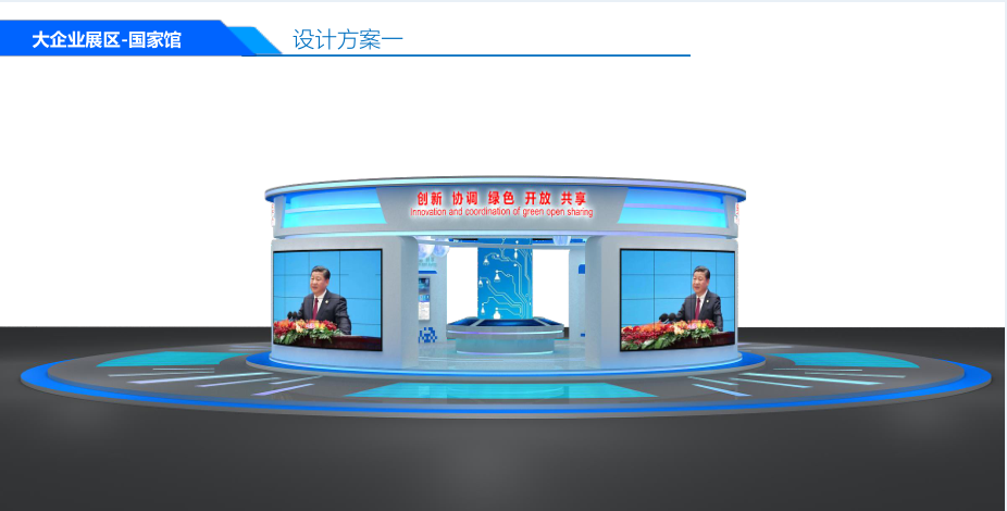 大企業展區——國家館